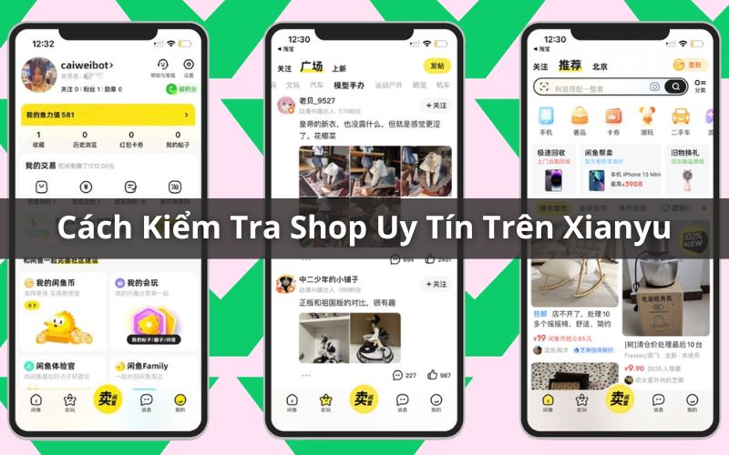 cách đấnh giá shop uy tín trên xianyu