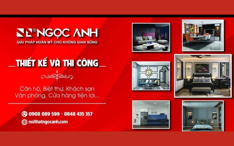 showroom nội thất văn phòng Ngọc Anh