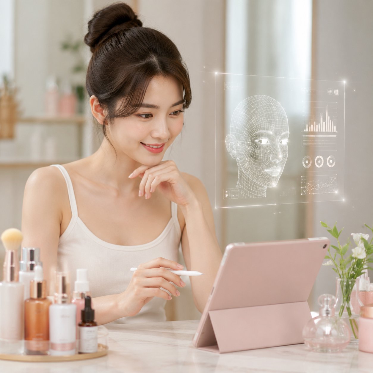 Công cụ AI trong sáng tạo nội dung làm đẹp