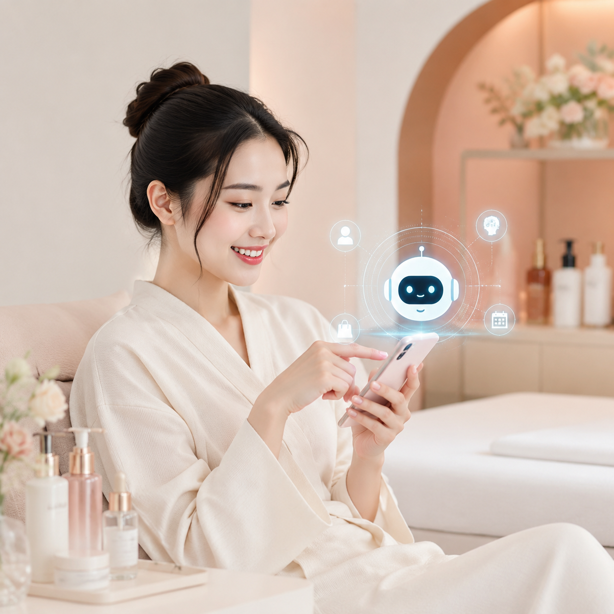 Tích hợp AI agent trong hậu chăm sóc sau liệu trình spa Tích hợp AI agent trong hậu chăm sóc sau liệu trình spa